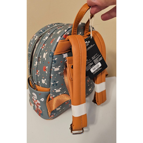 Loungefly Star Wars The Mandalorian Grogu Halloween Mini Backpack - Picture 4 of 4